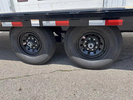 New 2026 PJ Trailers 102 IN X 20 FT DECK OVER WITH PULL OUT RAMPS 14K GVWR