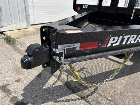 New 2026 PJ Trailers 102 IN X 20 FT DECK OVER WITH PULL OUT RAMPS 14K GVWR