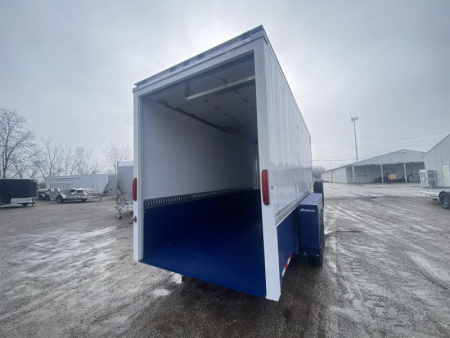 New 2024 Air Tow 6 FT 3 IN X 16 FT ENCLOSED LOWERING EQUIPMENT TRAILER WITH ROLL UP DOOR