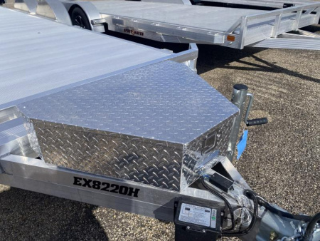 New 2025 Aluma EX 8220H  EXECUTIVE SERIES 20 FT OPEN CAR HAULER