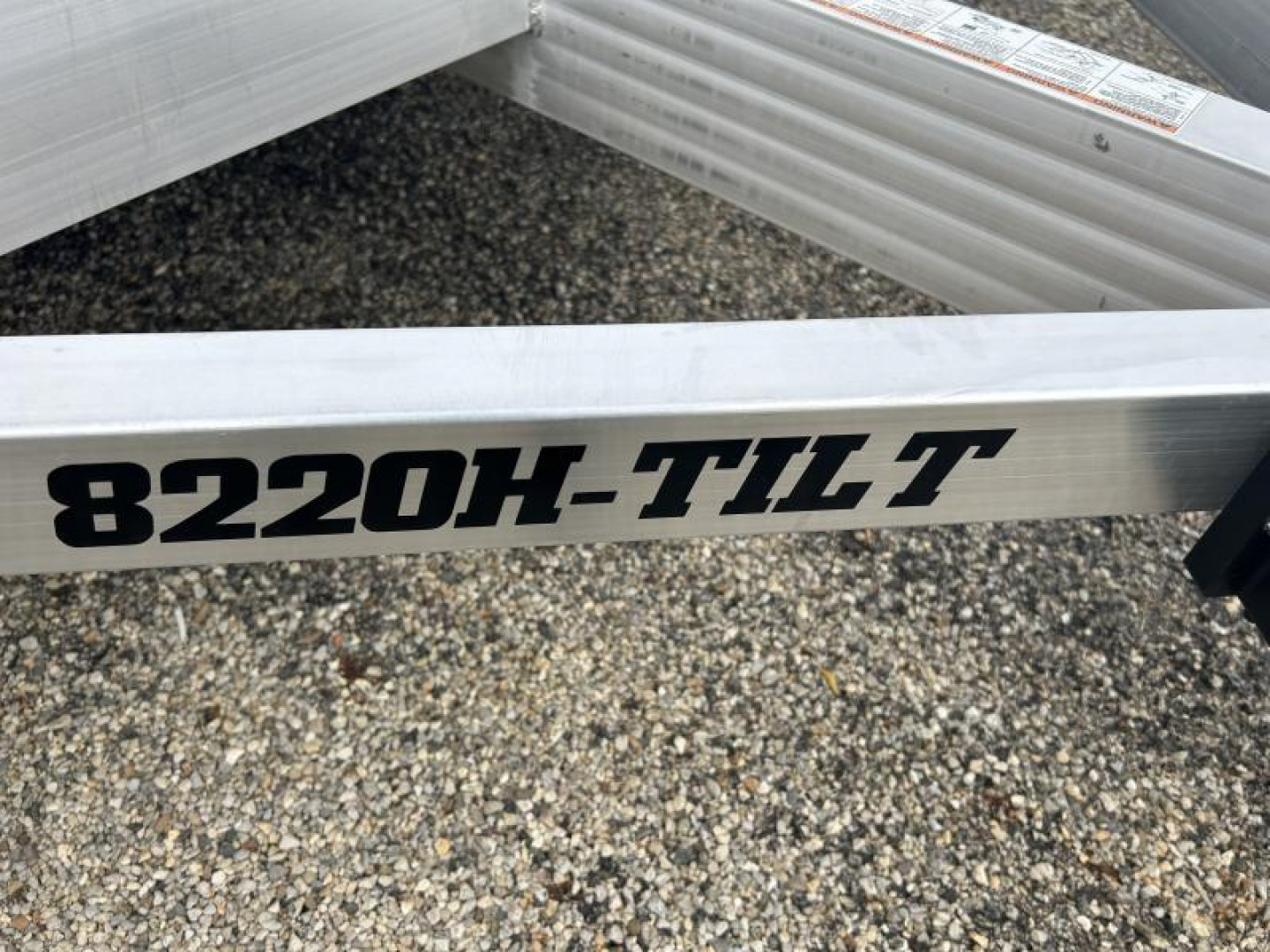 New 2024 Aluma 8220H TILT TRAILER