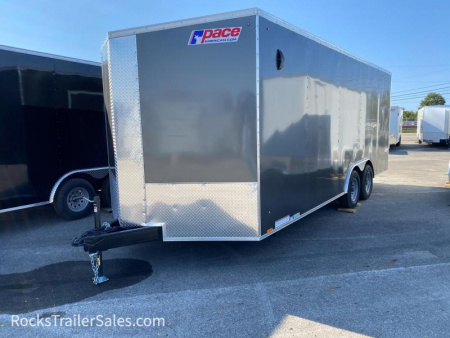 New 2023 Pace American JOURNEY SE 20 FT 7' INTERIOR HEIGHT  V NOSE ENCLOSED CAR HAULER 7K GVWR