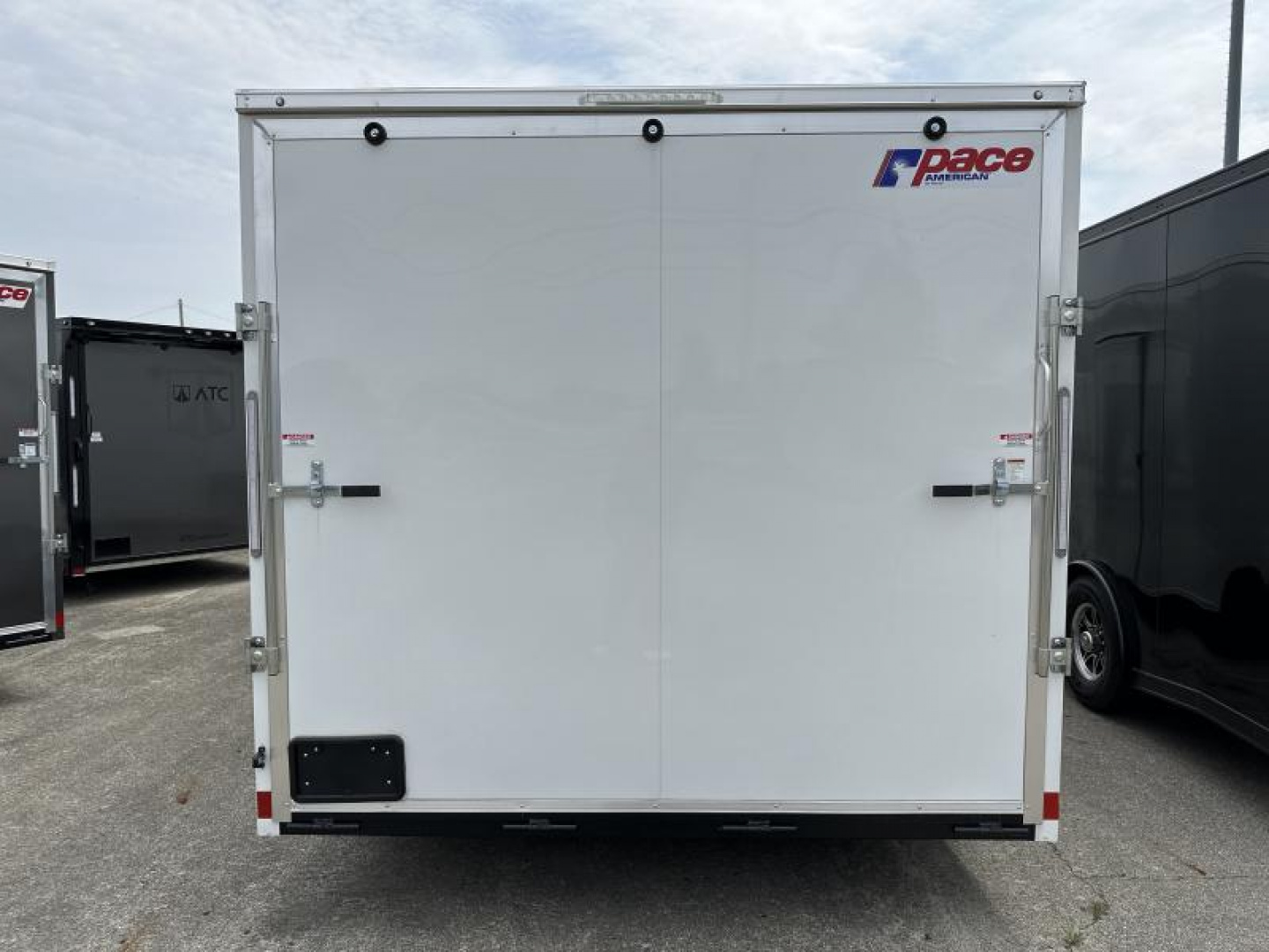 New 2023 Pace American 20 FT ENCLOSED CAR HAULER 7 FT INT HEIGHT WITH RAMP DOOR 7K GVWR