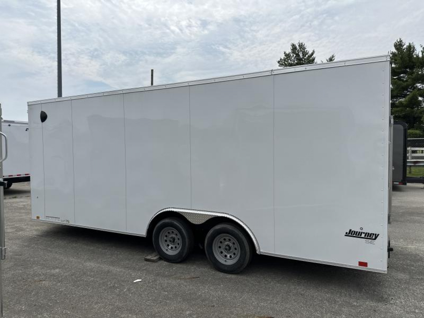 New 2023 Pace American 20 FT ENCLOSED CAR HAULER 7 FT INT HEIGHT WITH RAMP DOOR 7K GVWR