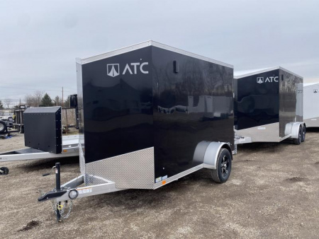 New 2025 ATC 6 X 12 FT STO 300 ENCLOSED CARGO RAMP DOOR 6 FT 6 IN INTERIOR