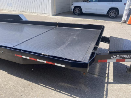 New 2025 Imperial Trailer 22 FT HD SPLIT DECK TILT EQUIPMENT TRAILER 18K GVWR