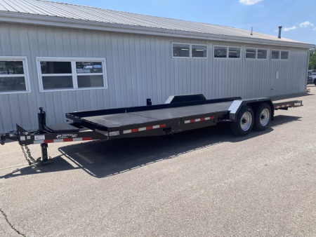 New 2025 Imperial Trailer 22 FT HD SPLIT DECK TILT EQUIPMENT TRAILER 18K GVWR