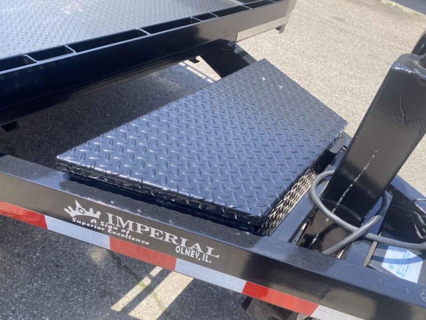 New 2025 Imperial Trailer 22 FT HD SPLIT DECK TILT EQUIPMENT TRAILER 18K GVWR