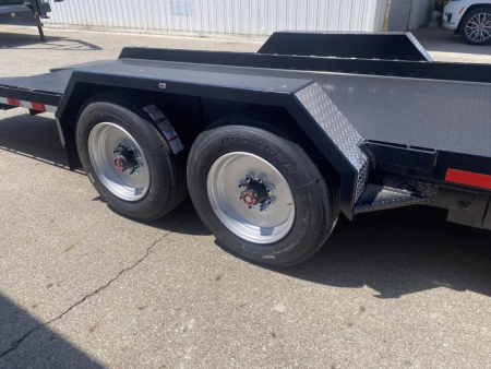 New 2025 Imperial Trailer 22 FT HD SPLIT DECK TILT EQUIPMENT TRAILER 18K GVWR