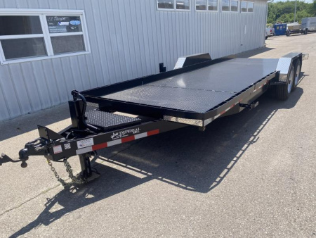 New 2025 Imperial Trailer 22 FT HD SPLIT DECK TILT EQUIPMENT TRAILER 18K GVWR