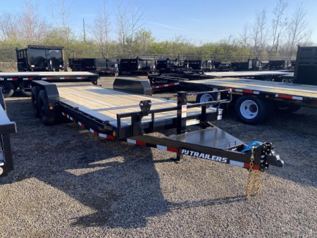 New 2025 PJ Trailers 7 X 20 FT HD TILT TRAILER 16K GVWR