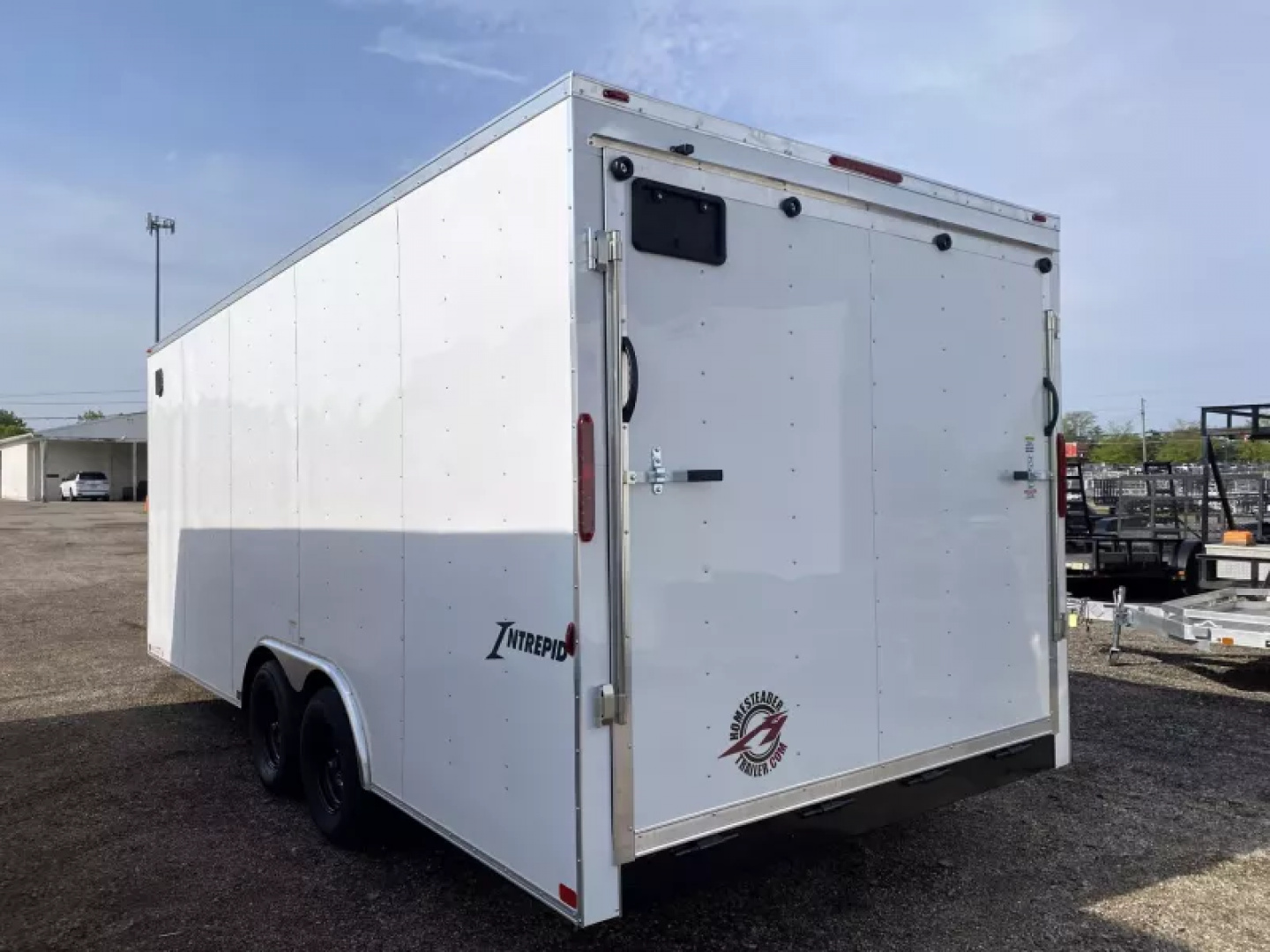 New 2025 Homesteader Trailer 20 FT ENCLOSED CAR HAULER 7 FT INTERIOR HEIGHT 7K GVWR