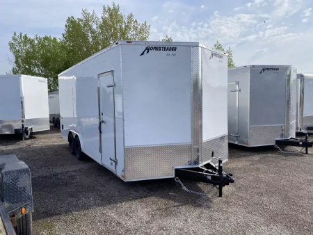 New 2025 Homesteader Trailer 20 FT ENCLOSED CAR HAULER 7 FT INTERIOR HEIGHT 7K GVWR