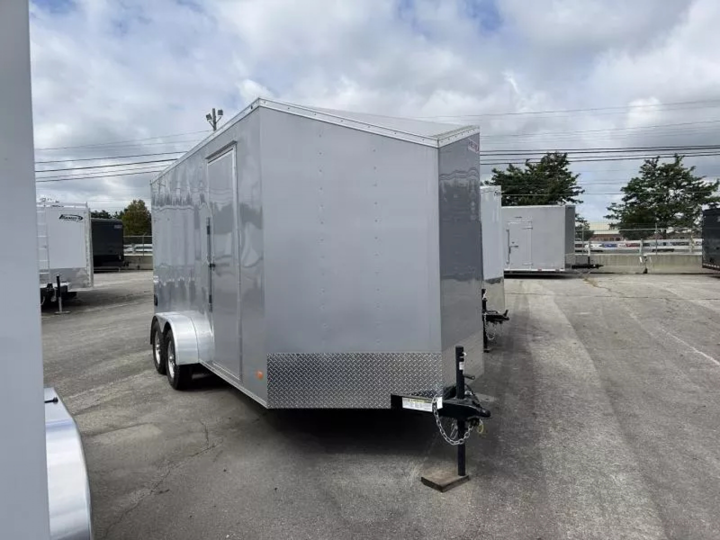 New 2025 Bravo Trailers 7 X 16 FT HERO CARGO TRAILER 7 FT INTERIOR HEIGHT WITH RAMP DOOR *FACTORY CLOSEOUT*