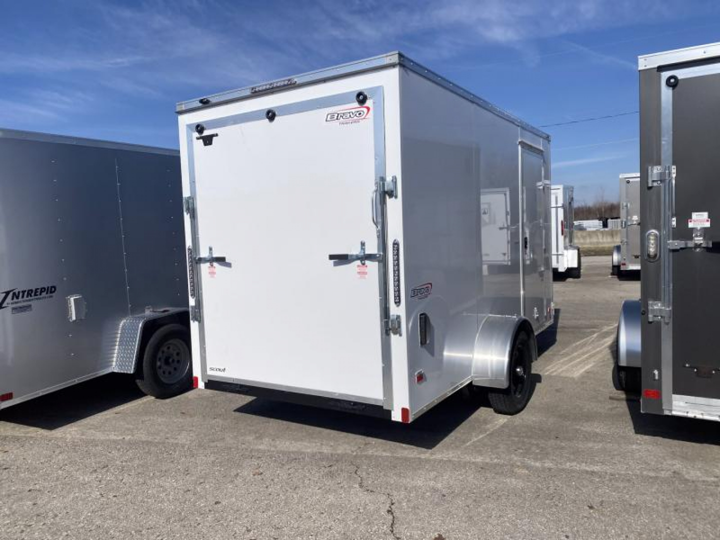 New 2025 Bravo Trailers SCOUT 6 X 12 FT ENCLOSED CARGO TRAILER *FACTORY CLOSE OUT*