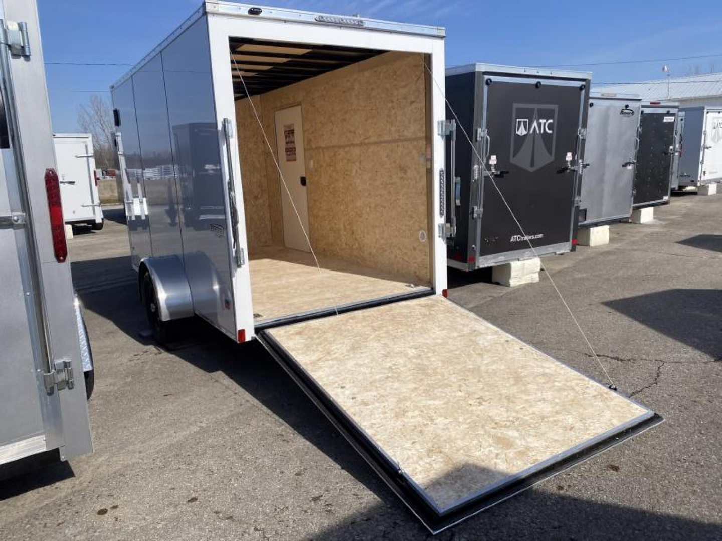 New 2025 Bravo Trailers SCOUT 6 X 12 FT ENCLOSED CARGO TRAILER *FACTORY CLOSE OUT*