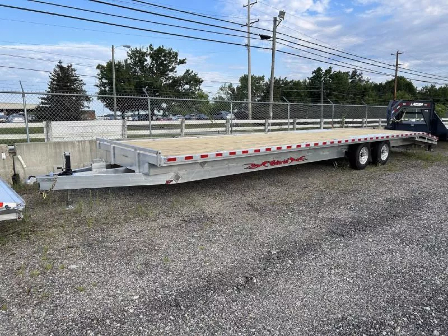 New 2026 Wolverine Trailers 8.5 X 37 FT ALUMINUM 2 CAR HAULER 16K GVWR