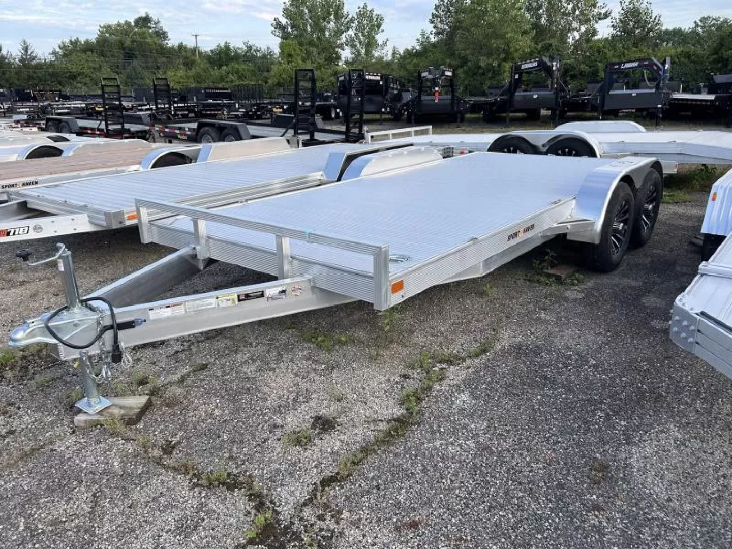 New 2025 Sport Haven 18 FT ALL ALUMINUM CAR HAULER 10K GVWR