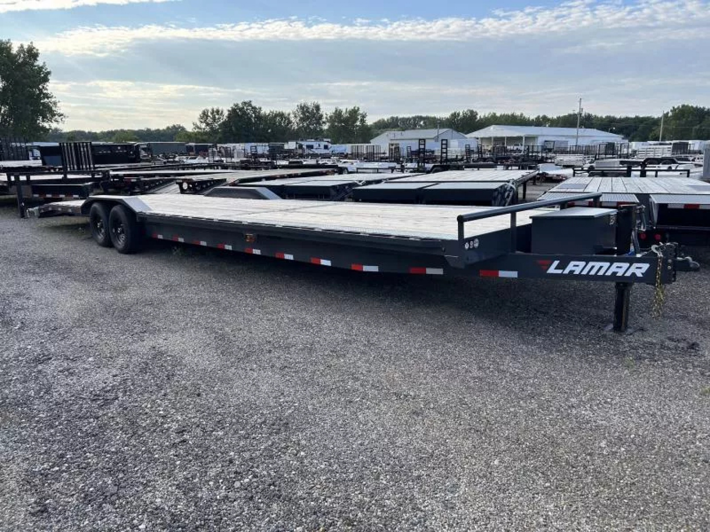 New 2025 Lamar Trailers 36 FT EQUIPMENT TRAILER 14K GVWR