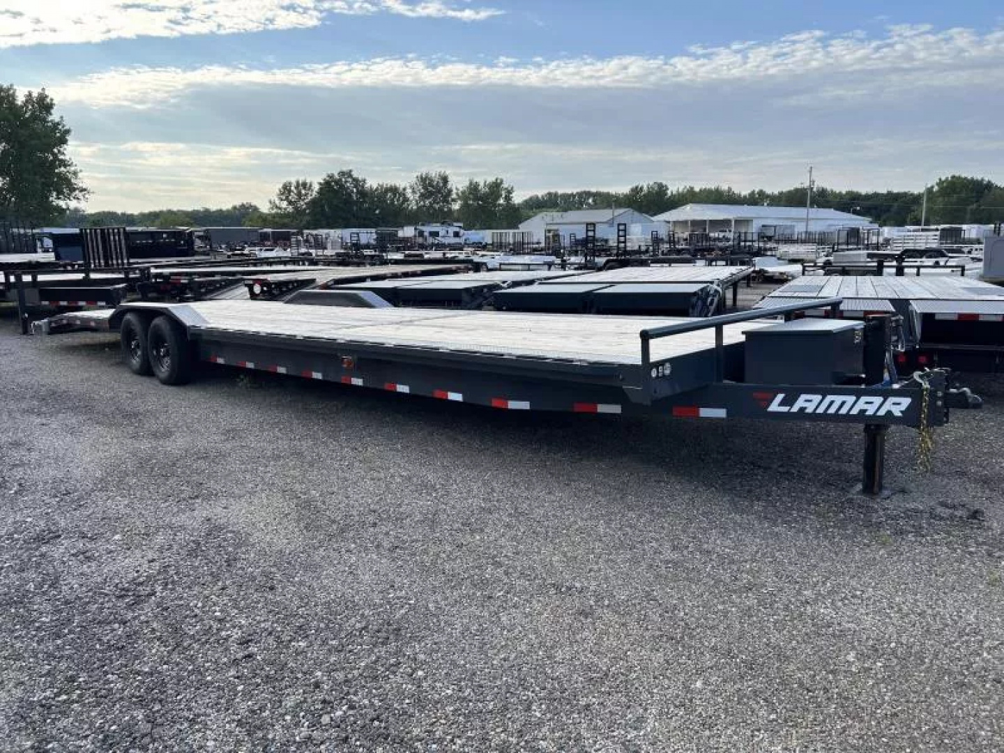 New 2025 Lamar Trailers 36 FT EQUIPMENT TRAILER 14K GVWR