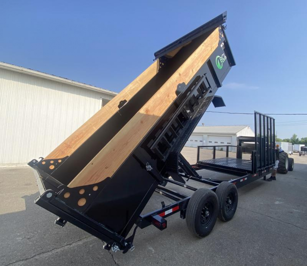 New 2024 BCL Fabrication GOOSENECK LANDSCAPE DUMP COMBO TRAILER