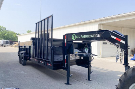 New 2024 BCL Fabrication GOOSENECK LANDSCAPE DUMP COMBO TRAILER