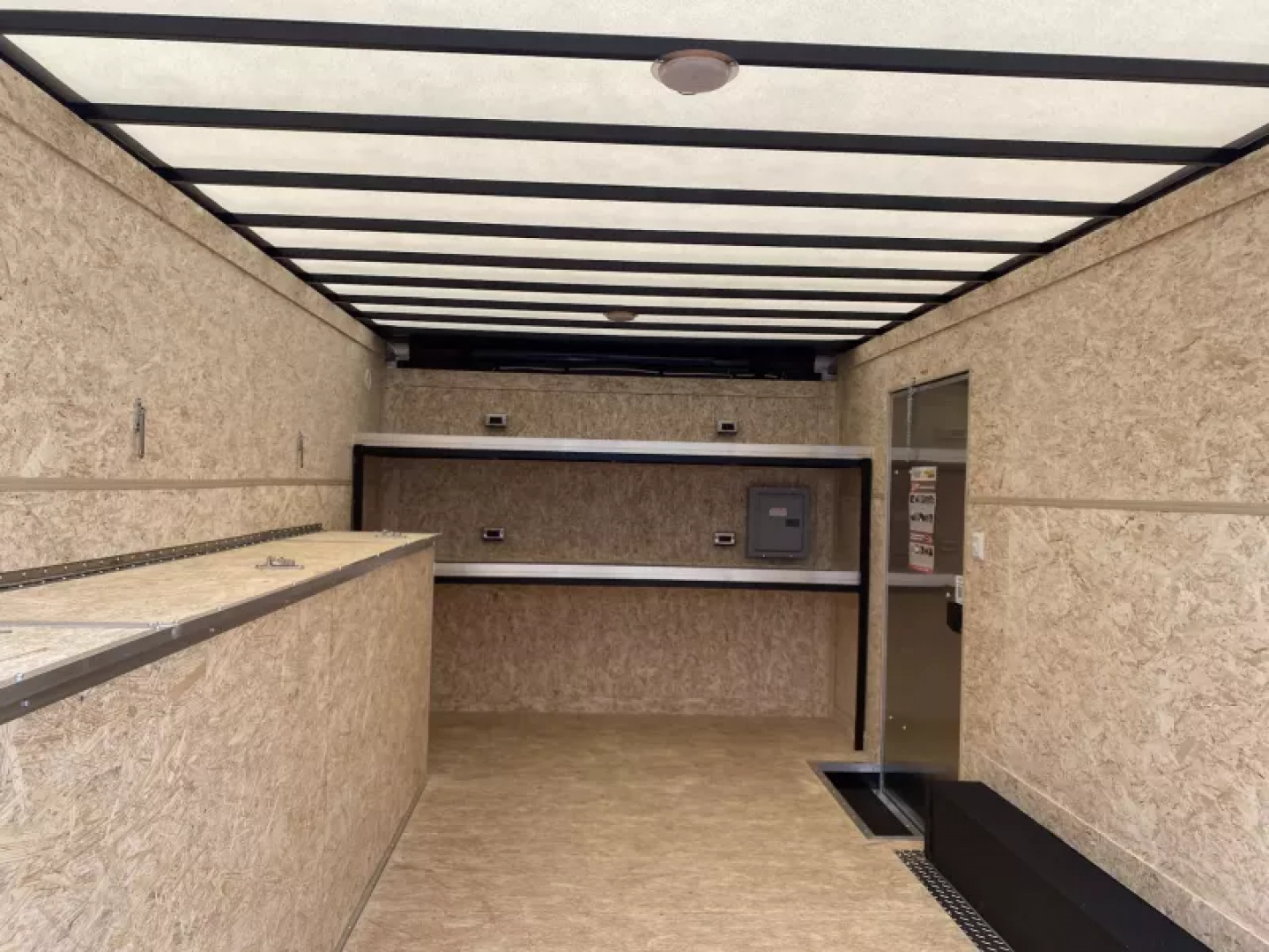 New 2025 Bravo Trailers 8.5 X 16 FT TRADESMAN CONTRACTOR TRAILER DOUBLE REAR DOORS 10K GVWR *FACTORY CLOSE OUT*