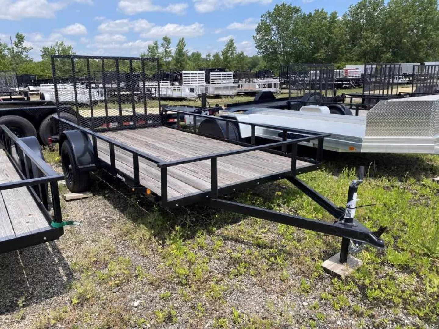 New 2025 Carry-On 6 X 12 FT UTILITY WITH TUBE TOP RAIL