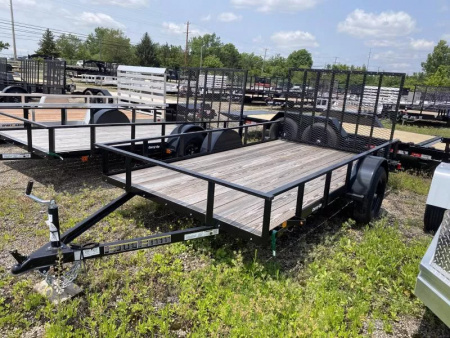 New 2025 Carry-On 6 X 12 FT UTILITY WITH TUBE TOP RAIL