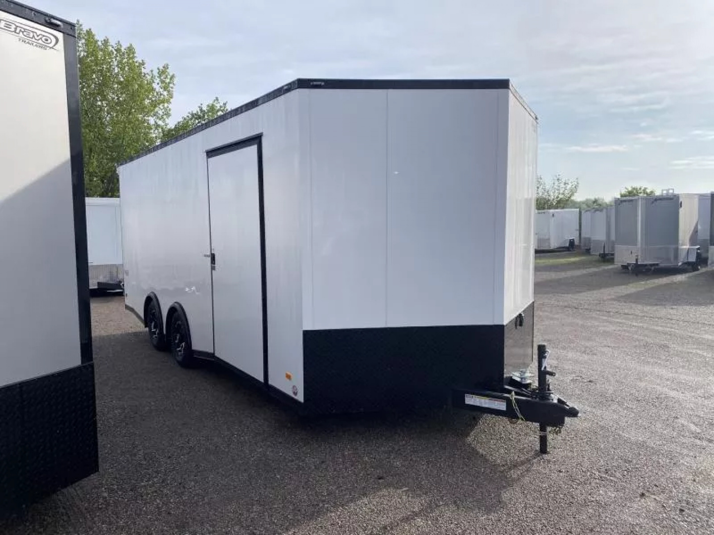 New 2025 Bravo Trailers 20 FT SCOUT PERFORMANCE ENCLOSED CAR HAULER WITH RAMP DOOR 10K GVWR *FACTORY CLOSE OUT AS IS*