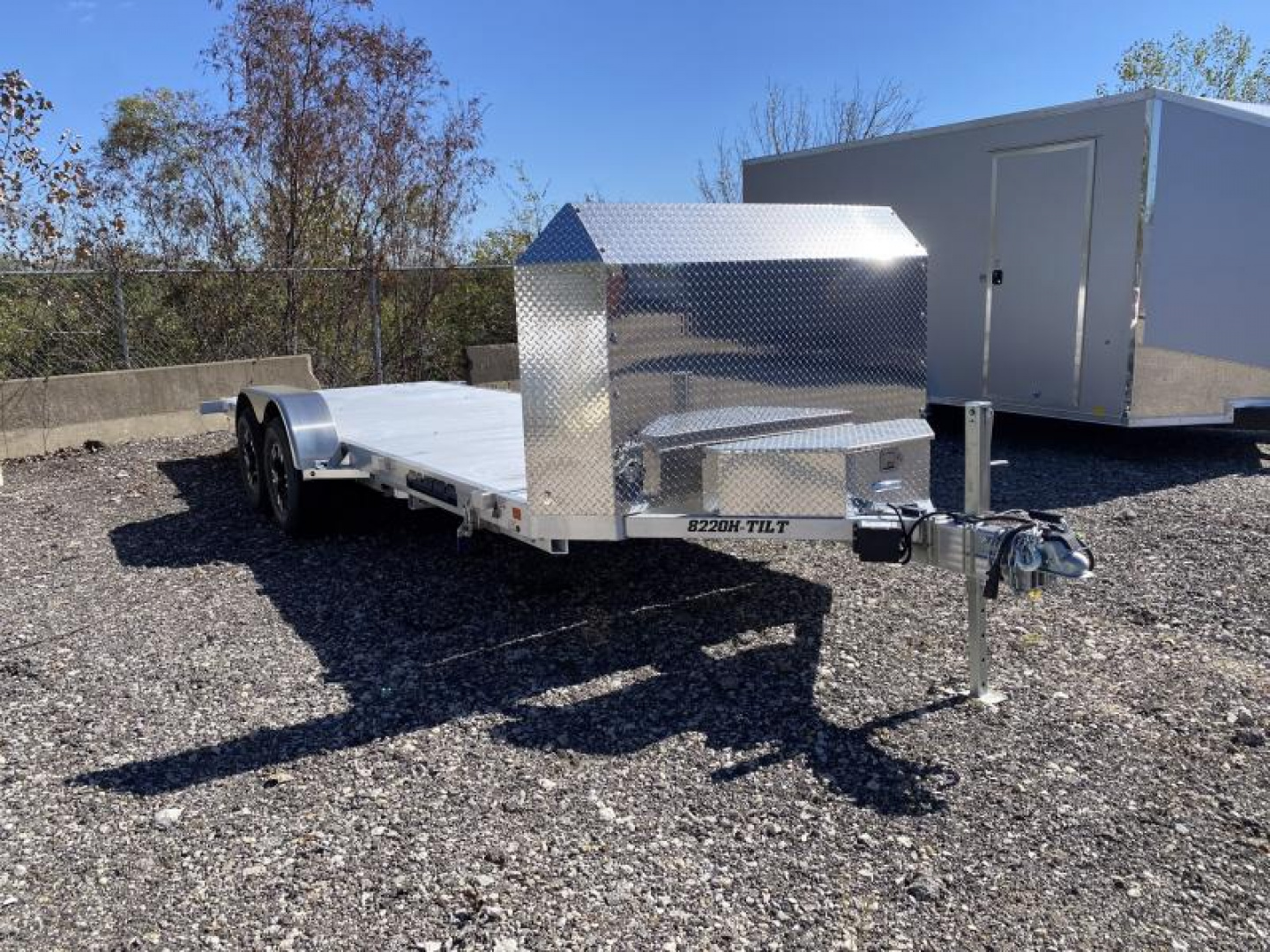 New 2025 Aluma 8220H TILT TRAILER