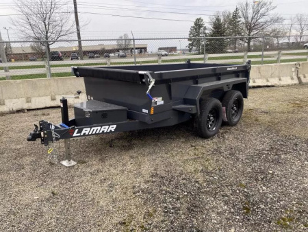 New 2025 Lamar Trailers 5 X 10 FT DUMP TRAILER 7K GVWR