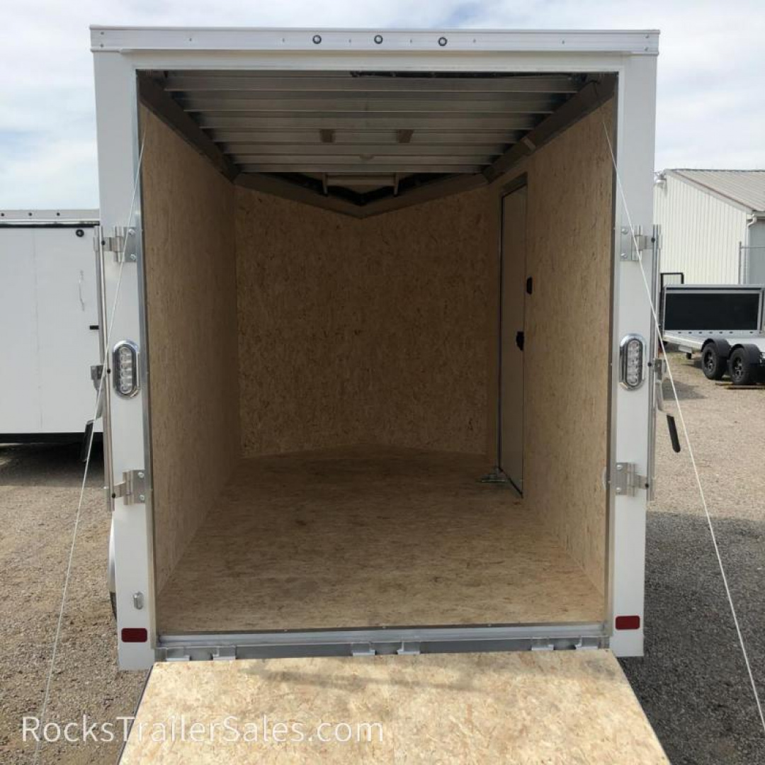 New 2022 ATC ALUMINUM 6 X 10 CARGO WITH RAMP DOOR 6.5' INTERIOR HEIGHT
