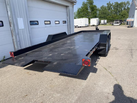 New 2025 Imperial Trailer 20 FT SPLIT DECK STEEL TILT TRAILER 14K GVWR