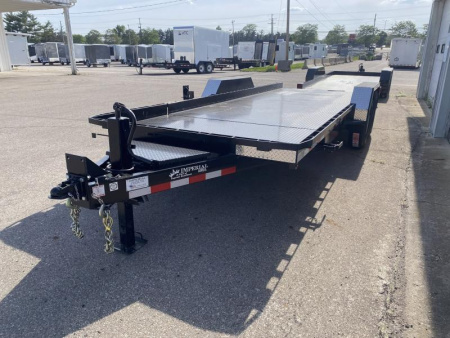 New 2025 Imperial Trailer 20 FT SPLIT DECK STEEL TILT TRAILER 14K GVWR