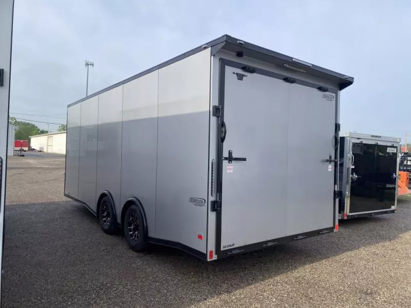 New 2025 Bravo Trailers 20 FT SCOUT PERFORMANCE ENCLOSED CAR HAULER WITH RAMP DOOR 10K GVWR *FACTORY CLOSE OUT*