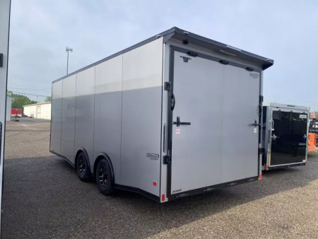 New 2025 Bravo Trailers 20 FT SCOUT PERFORMANCE ENCLOSED CAR HAULER WITH RAMP DOOR 10K GVWR *FACTORY CLOSE OUT*