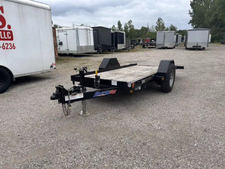 Used 2022 Liberty 5 X 12 FT TILT TRAILER WOOD DECK 7K