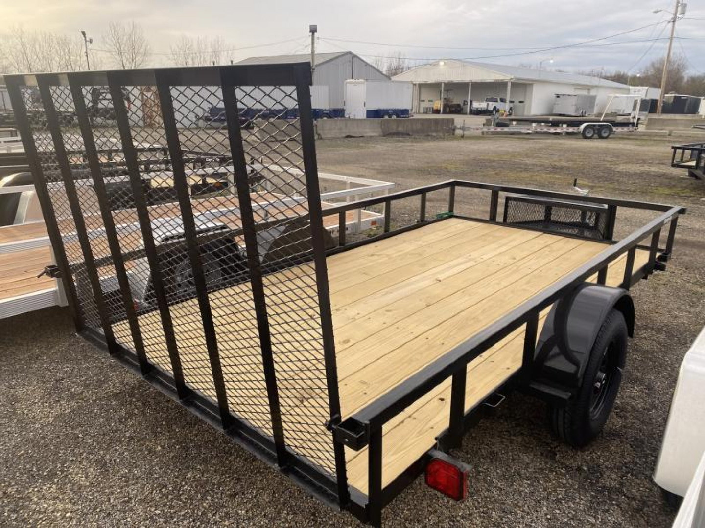 New 2025 Carry-On 6 X 12 FT UTILITY TRAILER WITH TUBE TOP RAIL