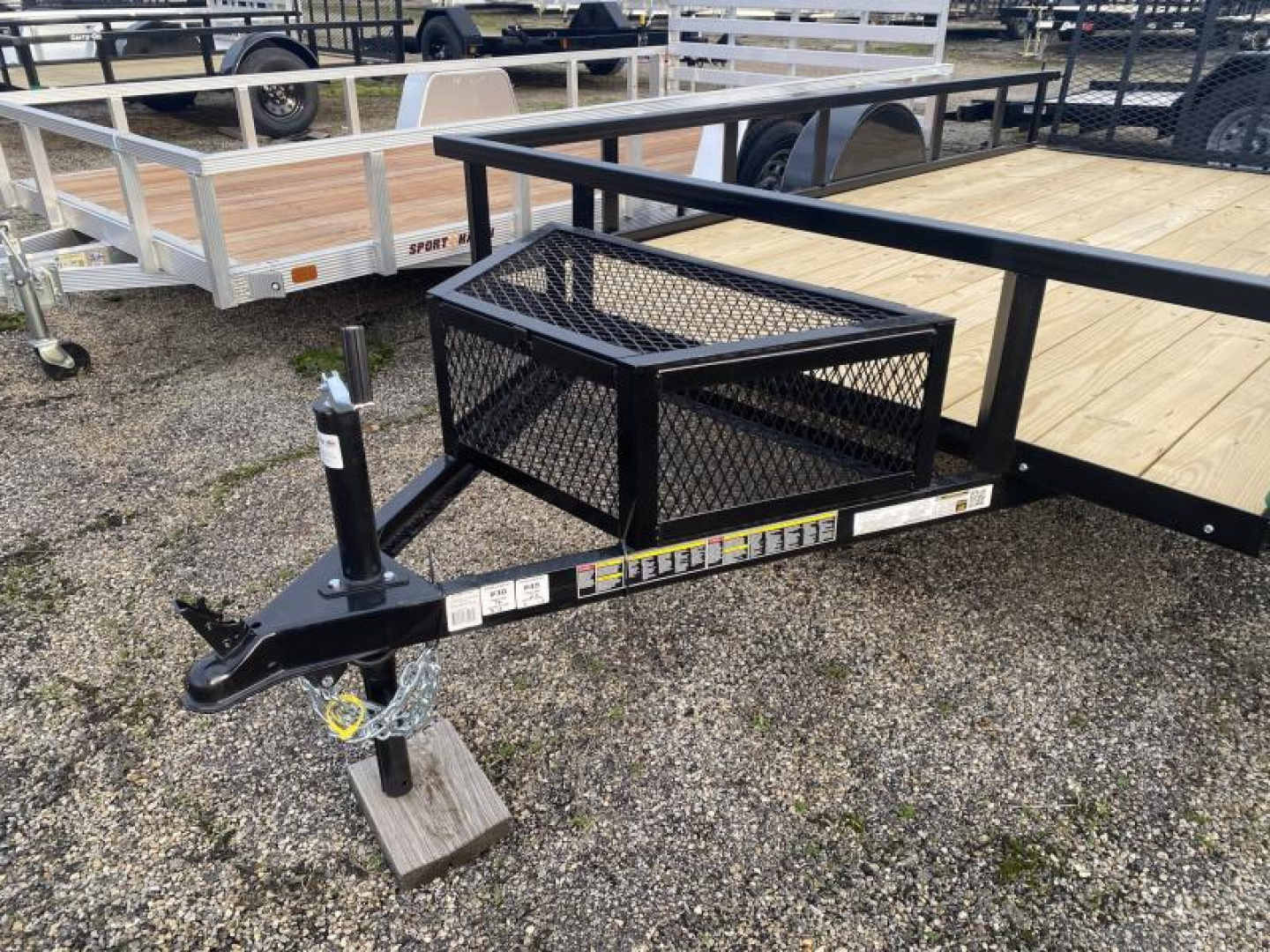 New 2025 Carry-On 6 X 12 FT UTILITY TRAILER WITH TUBE TOP RAIL