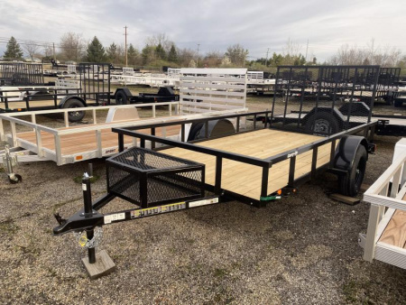 New 2025 Carry-On 6 X 12 FT UTILITY TRAILER WITH TUBE TOP RAIL