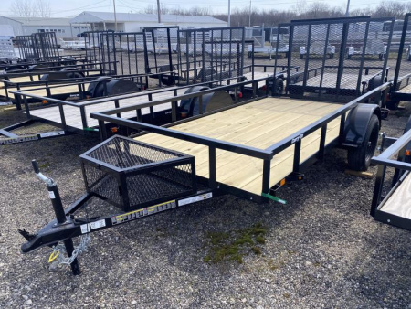 New 2025 Carry-On 6 X 12 FT UTILITY TRAILER WITH TUBE TOP RAIL