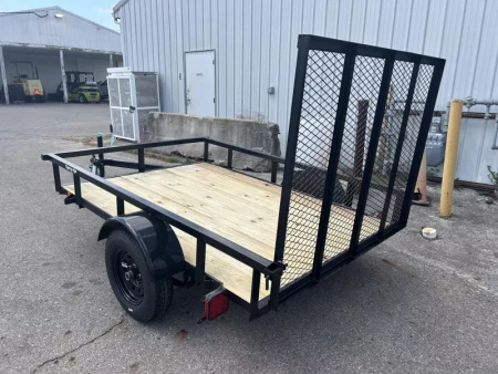 New 2026 Carry-On 5 FT 6 IN X 10 FT UTILITY TRAILER  TUBE TOP RAIL