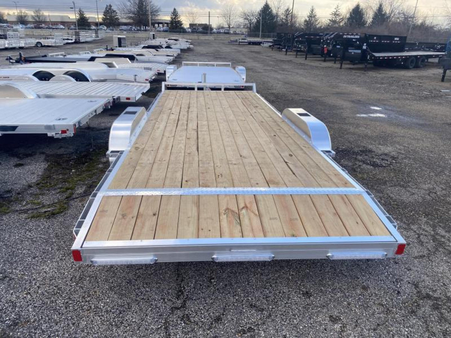 New 2025 Sport Haven 20 FT ALUMINUM CAR HAULER WOOD DECK 7K GVWR