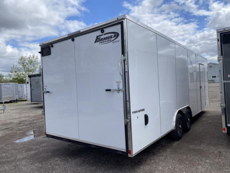 New 2025 Formula Trailers TRAVERSE 24 FT ENCLOSED CAR HAULER 7 FT INT RAMP DOOR 10K GVWR