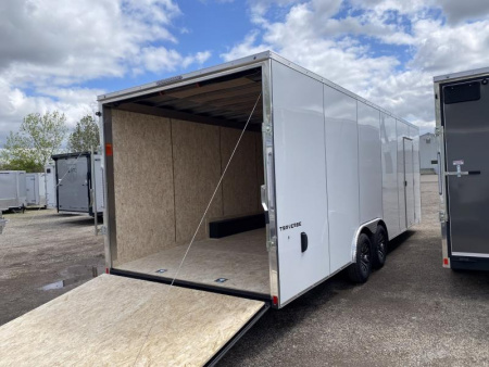 New 2025 Formula Trailers TRAVERSE 24 FT ENCLOSED CAR HAULER 7 FT INT RAMP DOOR 10K GVWR