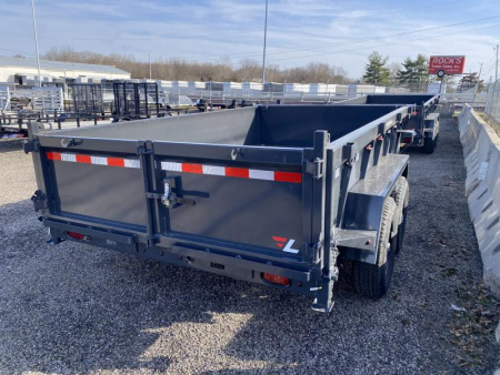 New 2025 Lamar Trailers 7 X 12 FT DUMP TRAILER TARP KIT WITH RAMPS 14K GVWR