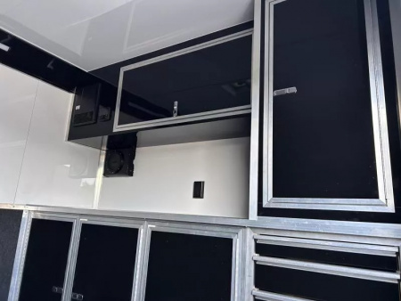 New 2026 Haulmark 24 FT EDGE ENCLOSED RACE TRAILER WITH BLACK OUT PACKAGE 7 FT 4 IN INTERIOR HEIGHT