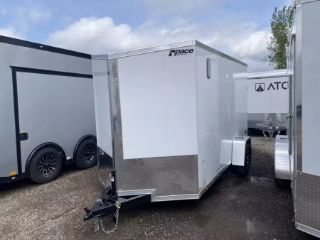 New 2025 Pace American 6 X 12 FT JOURNEY SE RAMP DOOR MOTORCYCLE TRAILER