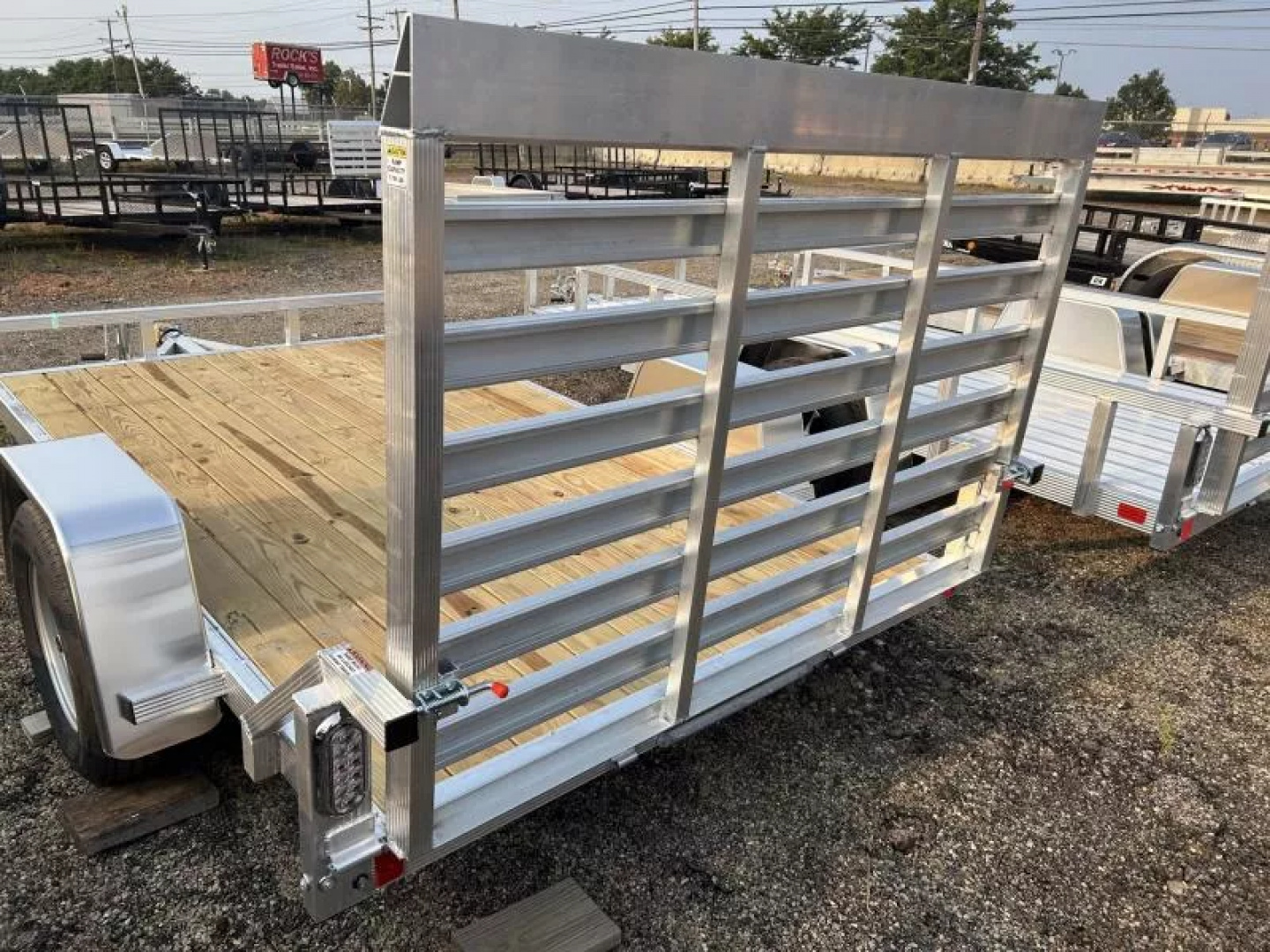 New 2026 Sport Haven 6 X 10 FT ALUMINUM UTILITY TRAILER WOOD DECK NO SIDE RAIL